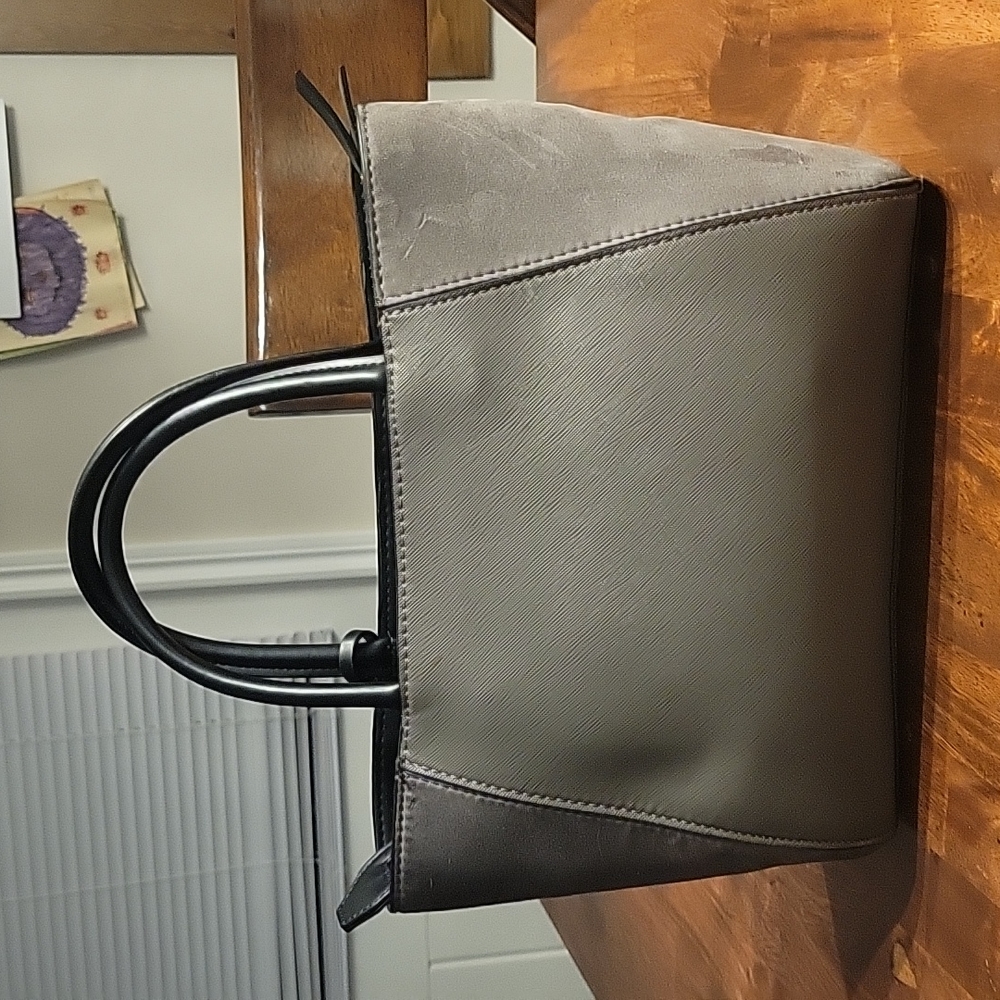 Zara basic grey purse - Picture 2 of 9